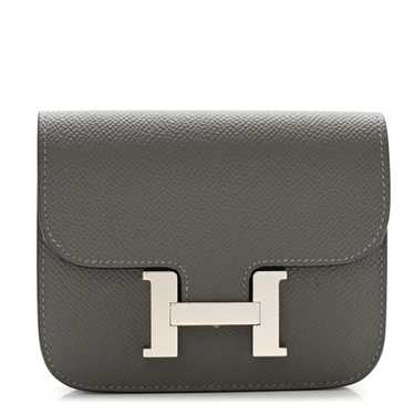 HERMES Epsom Constance Slim Wallet Etain