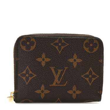 LOUIS VUITTON Monogram Zippy Coin Purse