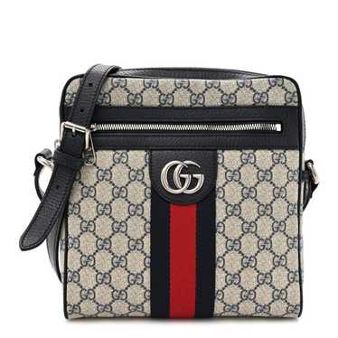 GUCCI GG Supreme Monogram Textured Dollar Calfski… - image 1