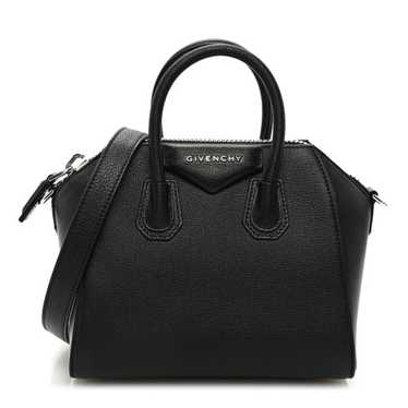 GIVENCHY Sugar Goatskin Mini Antigona Black