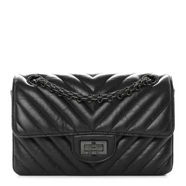 CHANEL Aged Calfskin Chevron Quilted 2.55 Reissue… - image 1