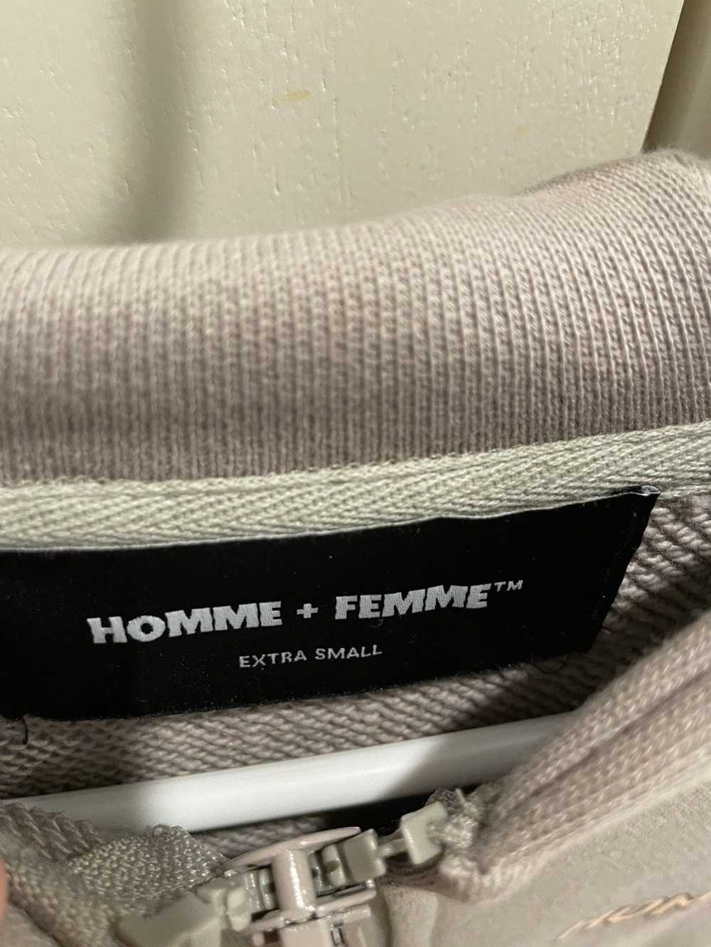 Homme + Femme La Homme Femme 500 Zip Up - image 3