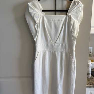 Laila Azhar white dress