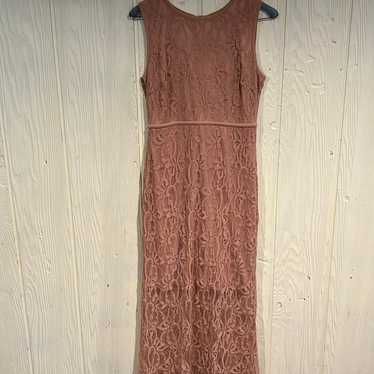 ENFOCUS STUDIO LACE SLEEVELESS MAXI DRESS SIZE 6.