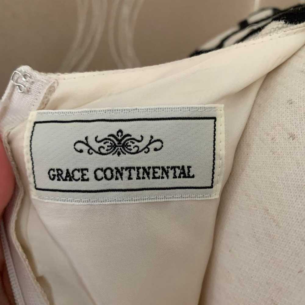 Grace Continental floral embroidered sleeveless d… - image 7