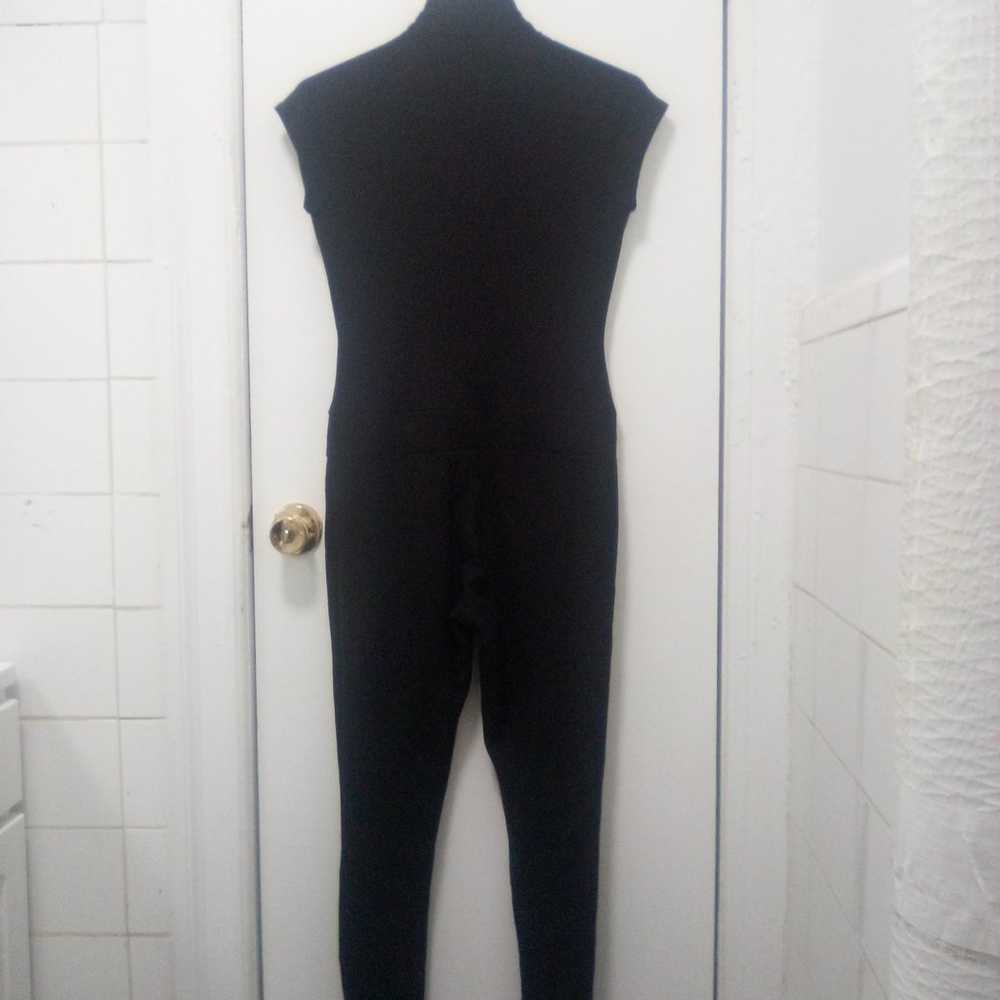 Y2K Bebe Rhinestone Bling Spellout Jumpsuit Sz Sm… - image 7