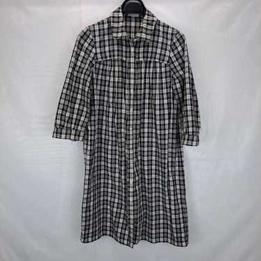 a417 Macintosh Philosophy Check Shirt Dress, pre-… - image 1