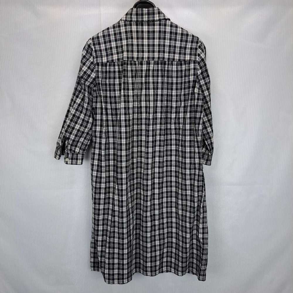 a417 Macintosh Philosophy Check Shirt Dress, pre-… - image 4