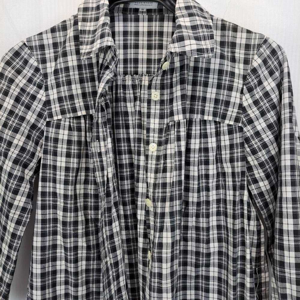 a417 Macintosh Philosophy Check Shirt Dress, pre-… - image 7