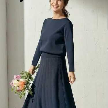 "Beautiful item ✨ any SiS Knit Set Up Navy Pleats" - image 1