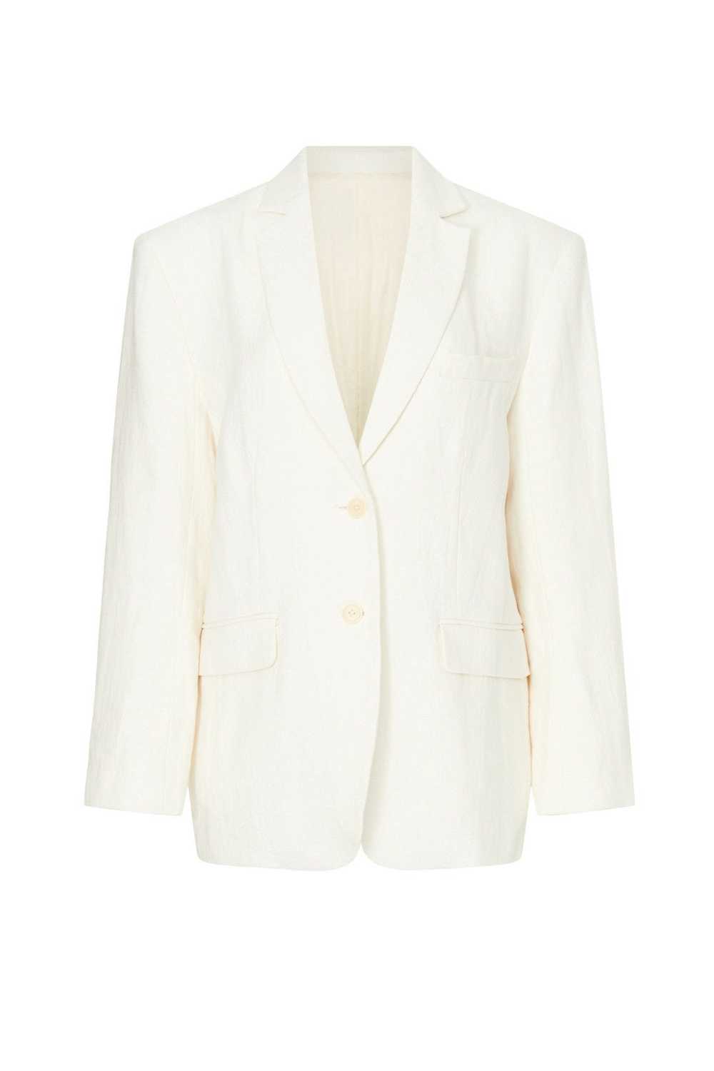 Anine Bing Eggshell Quinn Blazer - image 5