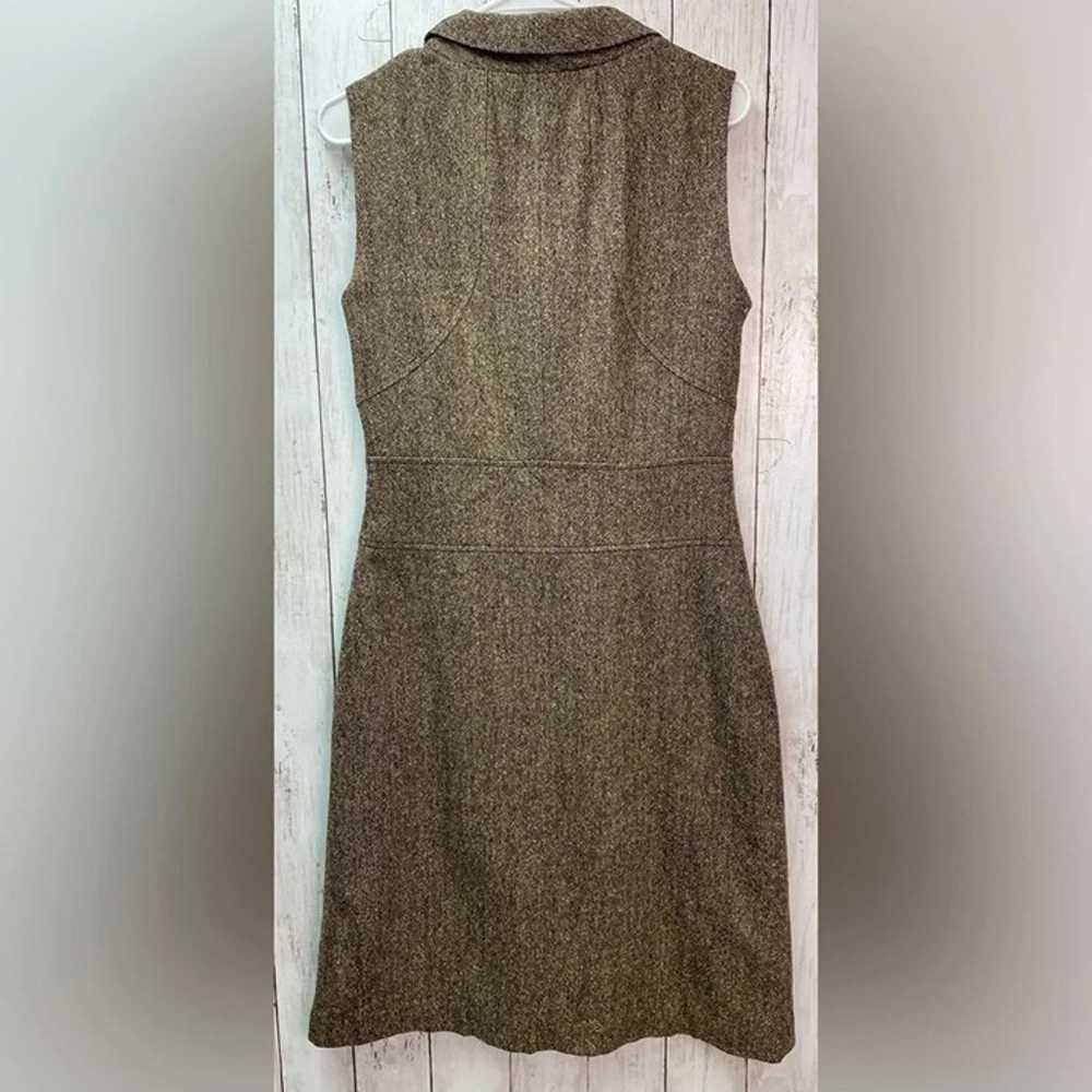 Club Monaco Wool Dress size 8 Brown - image 5