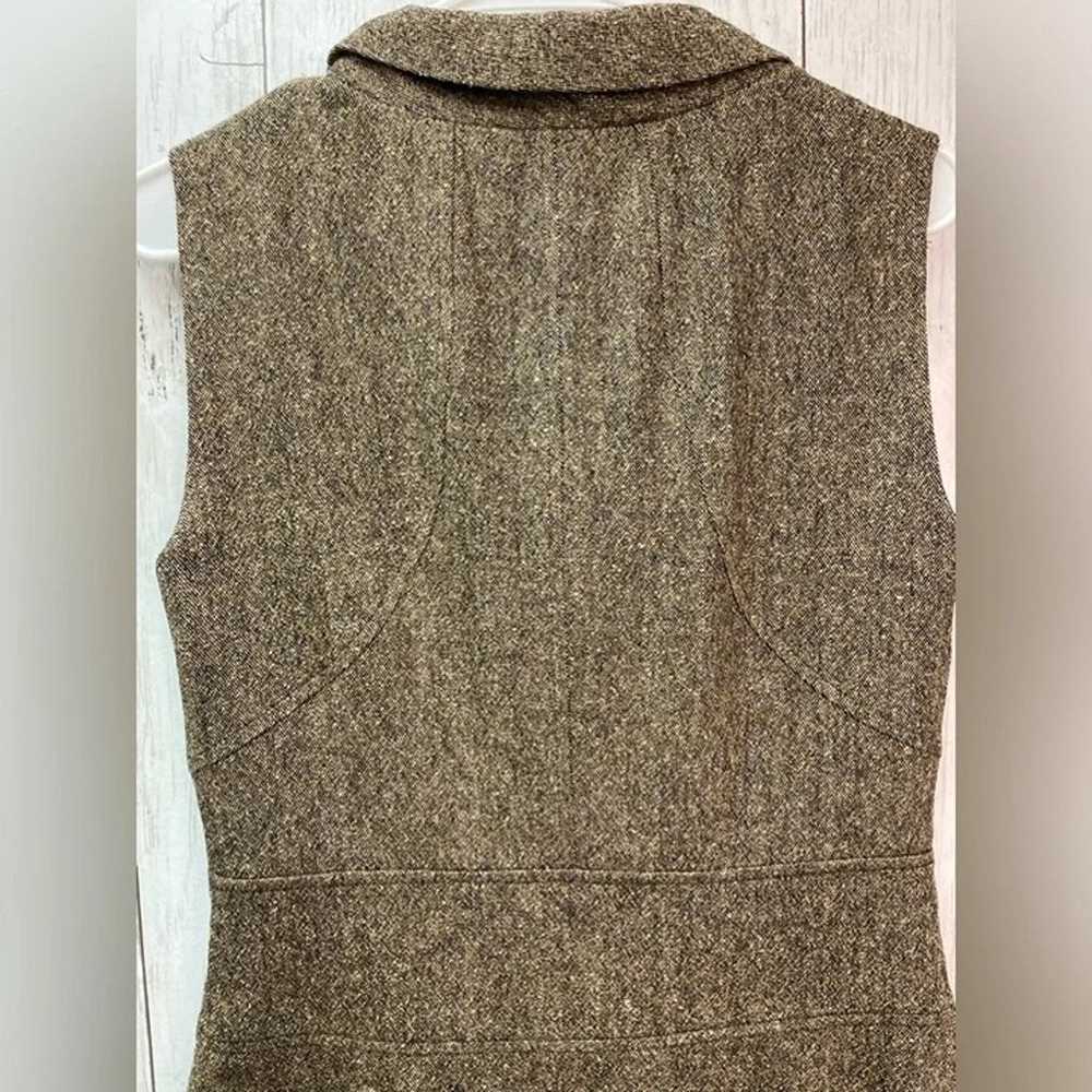 Club Monaco Wool Dress size 8 Brown - image 6