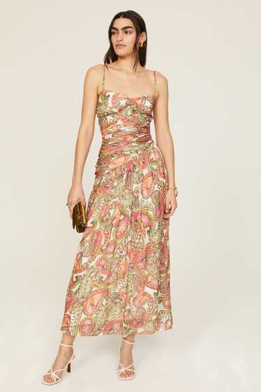 Badgley Mischka Sweetheart Midi Dress