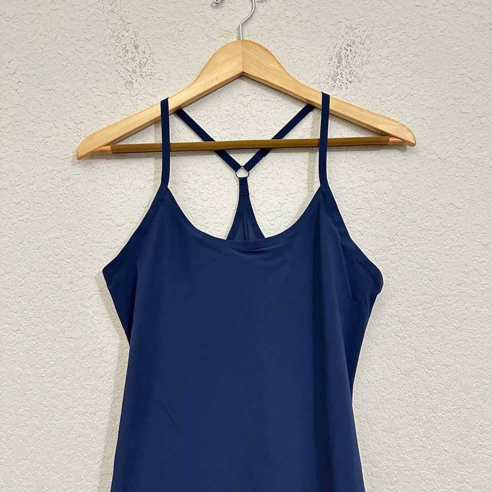 OUTDOOR VOICES The Exercise Mini Dress Blue Racer… - image 3