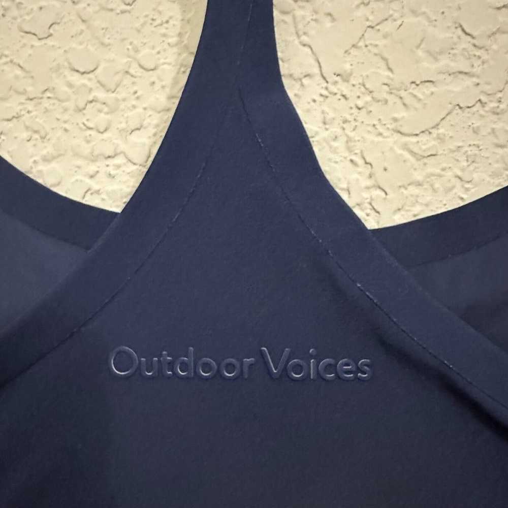 OUTDOOR VOICES The Exercise Mini Dress Blue Racer… - image 6