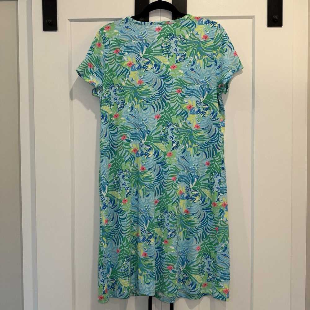 Lilly Pulitzer Etta T-Shirt Pima Cotton Dress Mul… - image 3