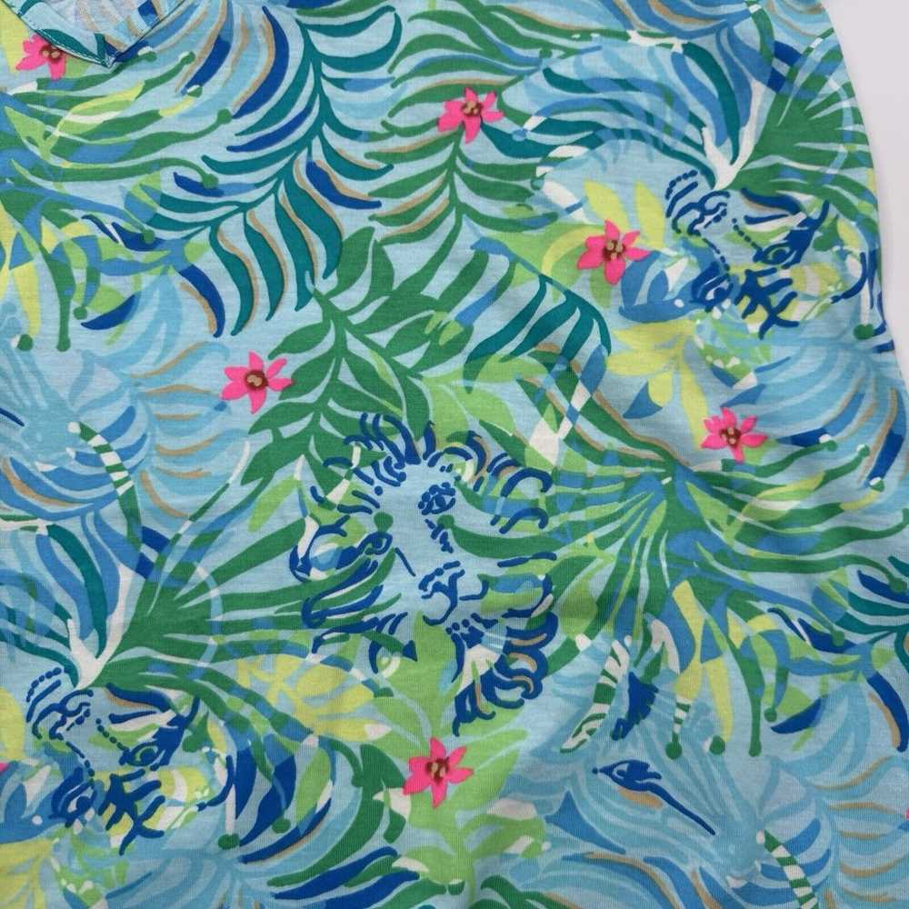 Lilly Pulitzer Etta T-Shirt Pima Cotton Dress Mul… - image 6