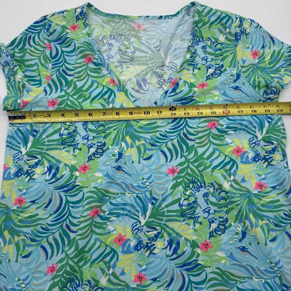 Lilly Pulitzer Etta T-Shirt Pima Cotton Dress Mul… - image 7