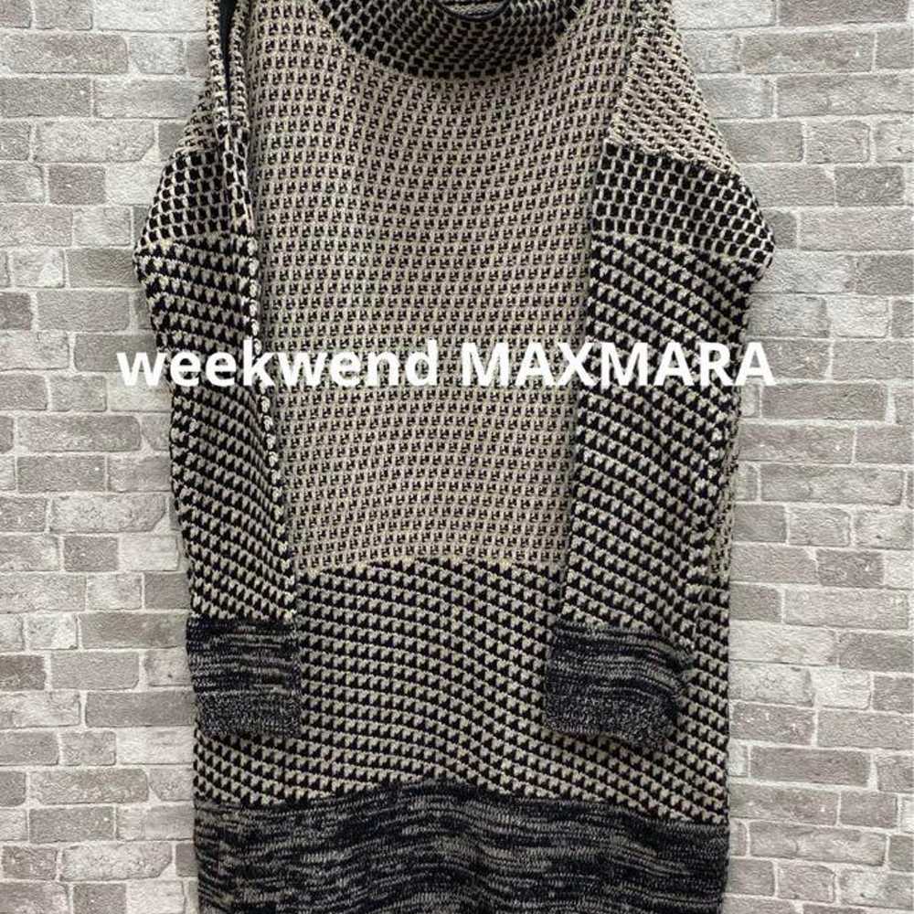 i802◯ MaxMara WEEKEND Knit Dress Long Sleeve - image 1