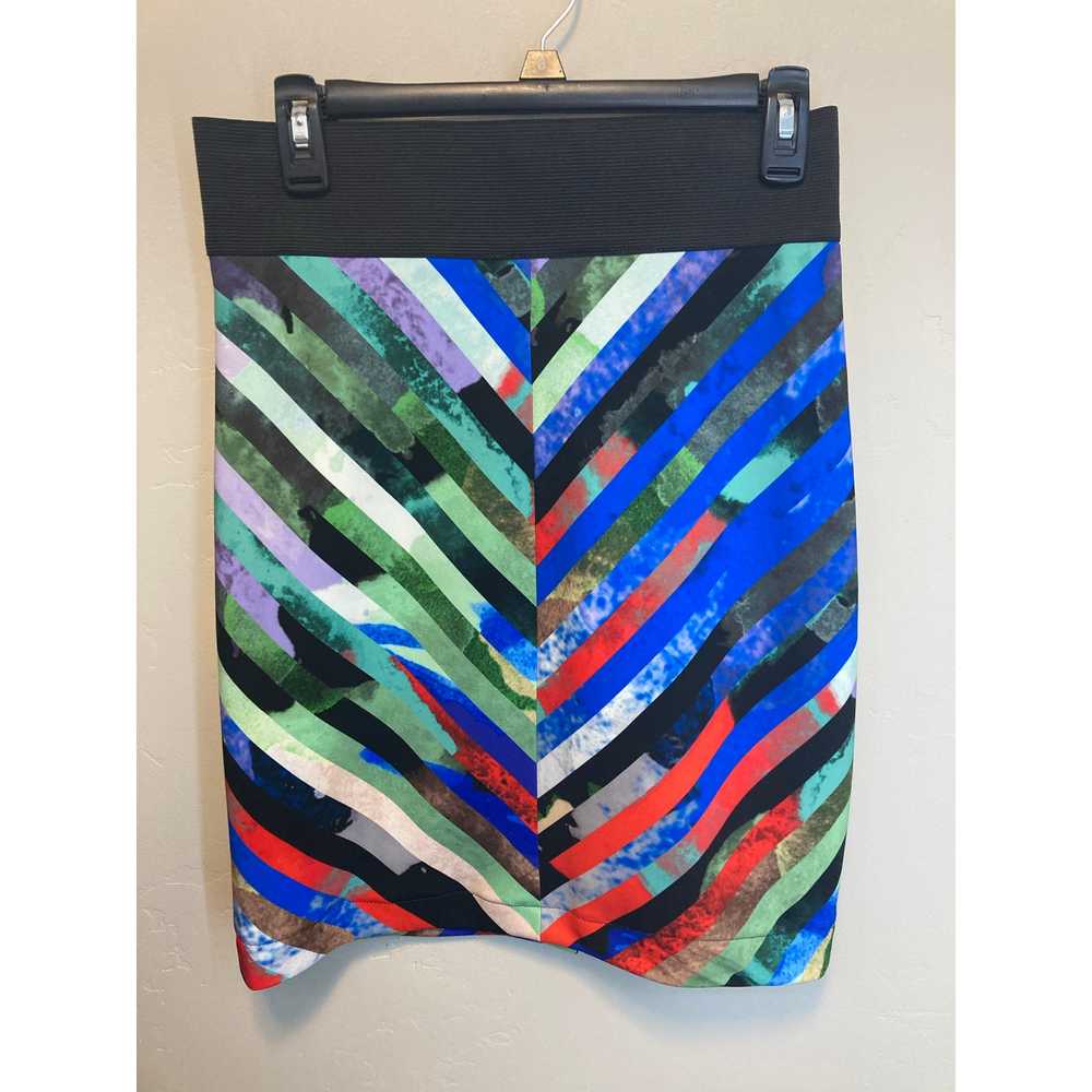 Milly Mirage Striped Colorful Elastic Waist Above… - image 2