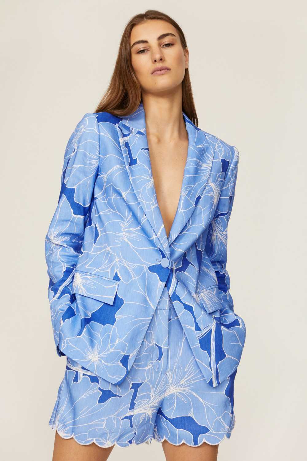 Milly Avery Waterlily Blazer - image 4