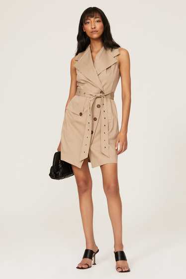 Toccin Trench Wrap Dress