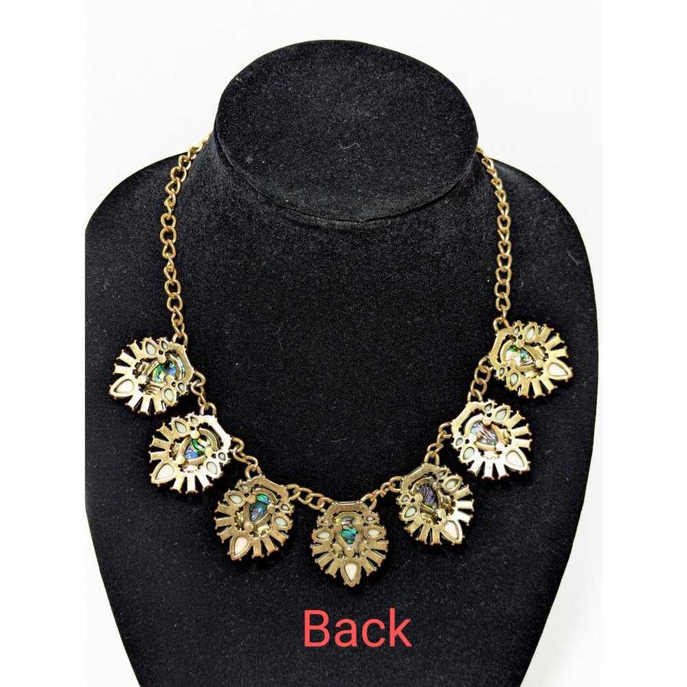 Women's Fashion Jewelry Statement Bib Necklace Op… - image 10