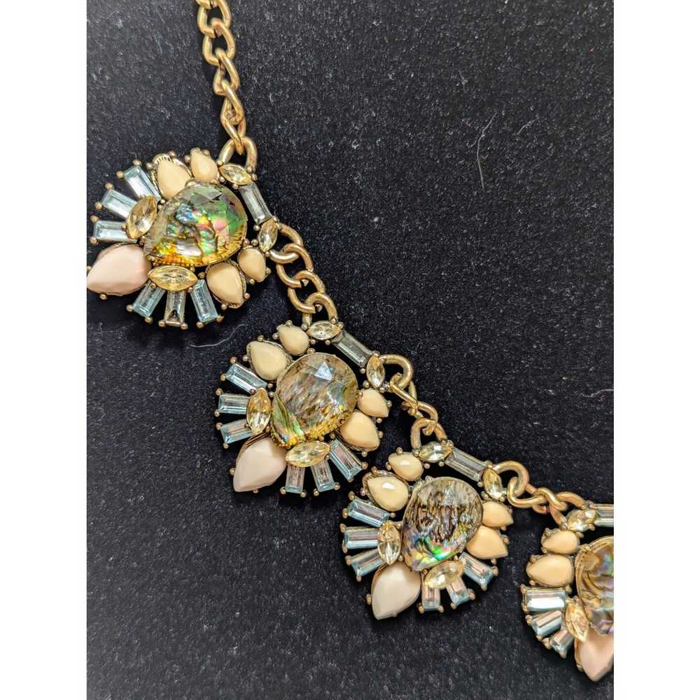 Women's Fashion Jewelry Statement Bib Necklace Op… - image 3