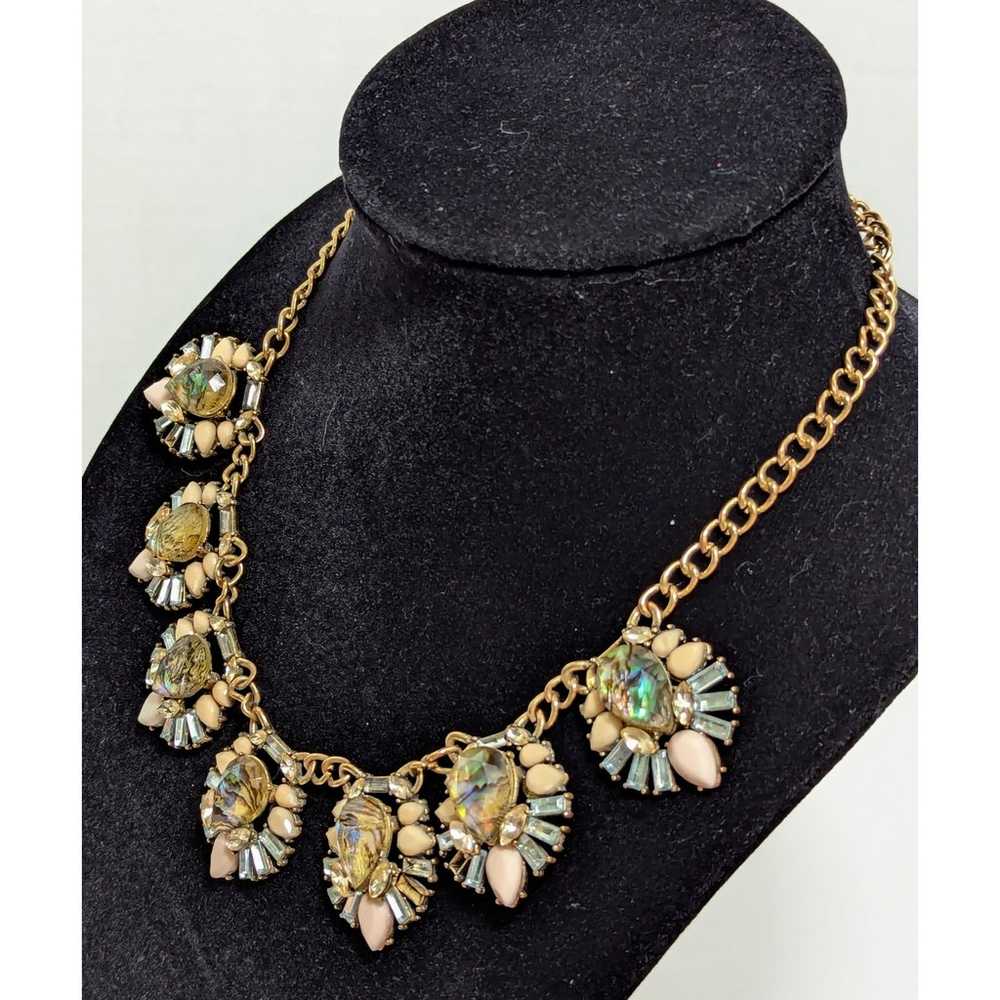 Women's Fashion Jewelry Statement Bib Necklace Op… - image 7