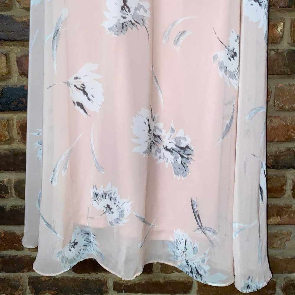 Lulus Eternal Joy Blush Pink Floral Maxi Sleevele… - image 4