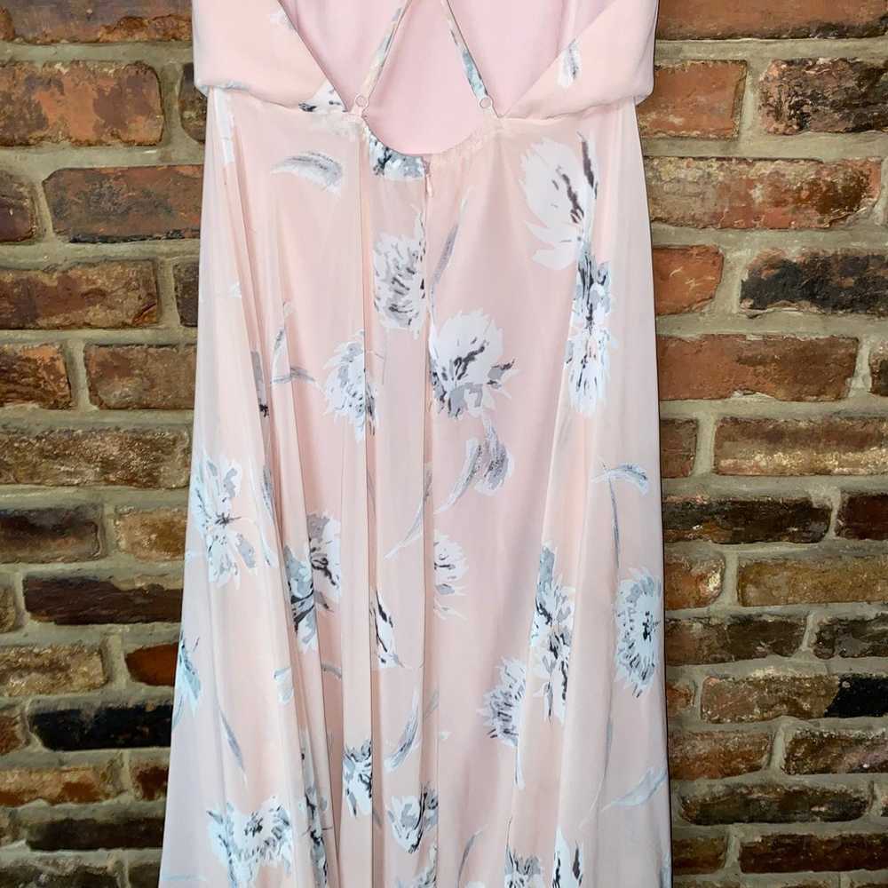 Lulus Eternal Joy Blush Pink Floral Maxi Sleevele… - image 8