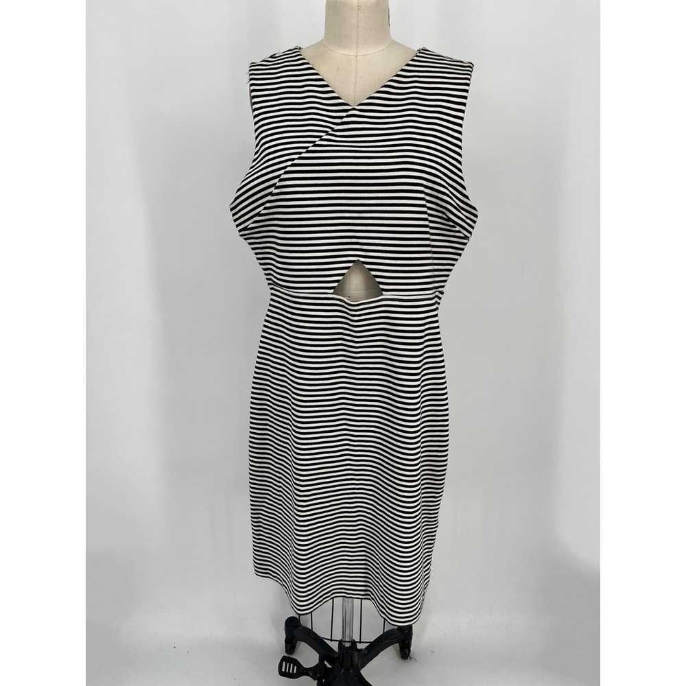 Kate Spade Saturday Keyhole Tank Dress Sz L Black… - image 1