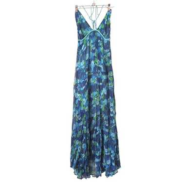 NWT Urban Outfitters pale blue/white cheapest floral halter dress.