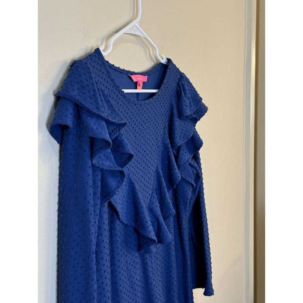 Lilly Pulitzer Pheby Dress Oyster Bay Navy Blue K… - image 5