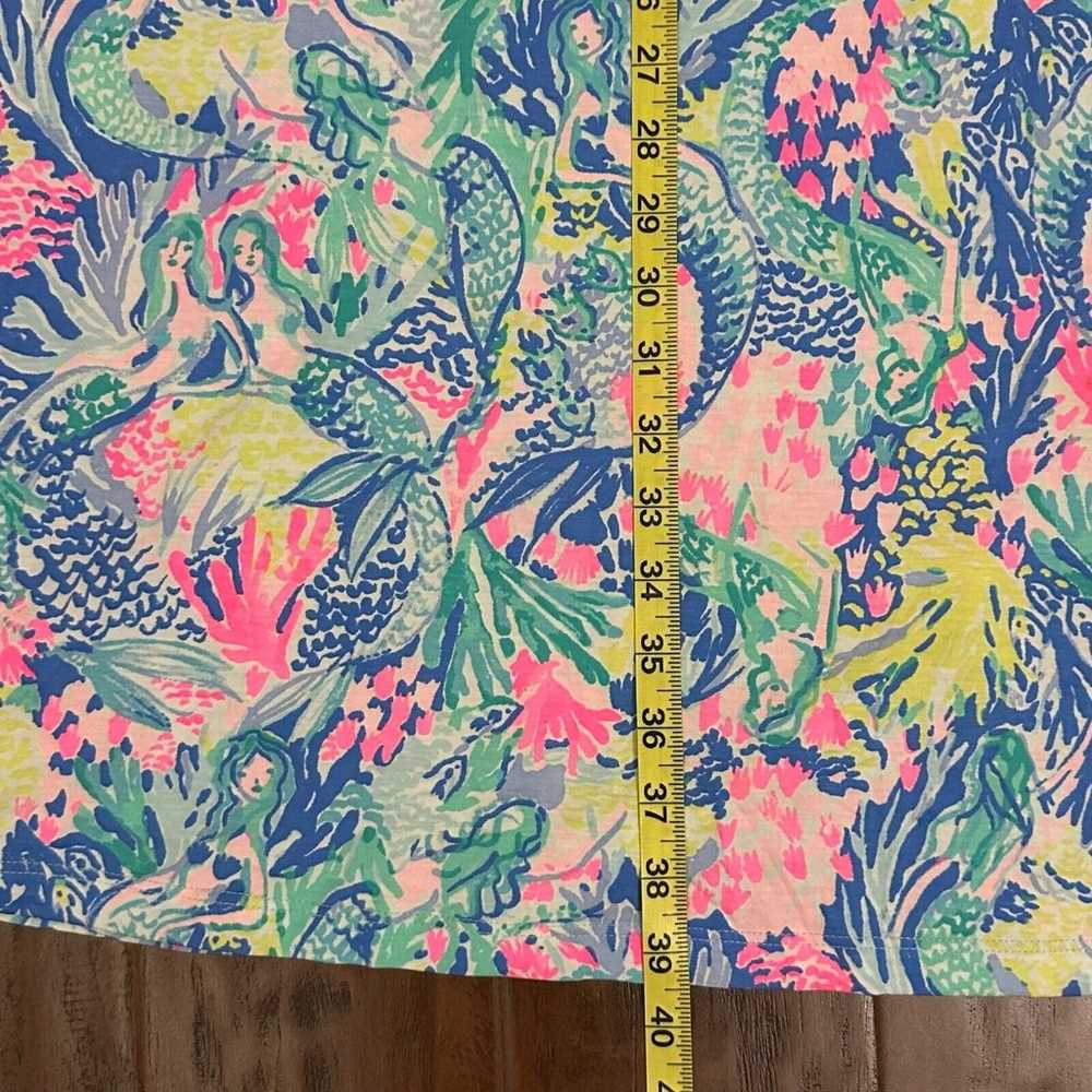 LILLY PULITZER Margot Dress Mermaid Cove Halter S… - image 12