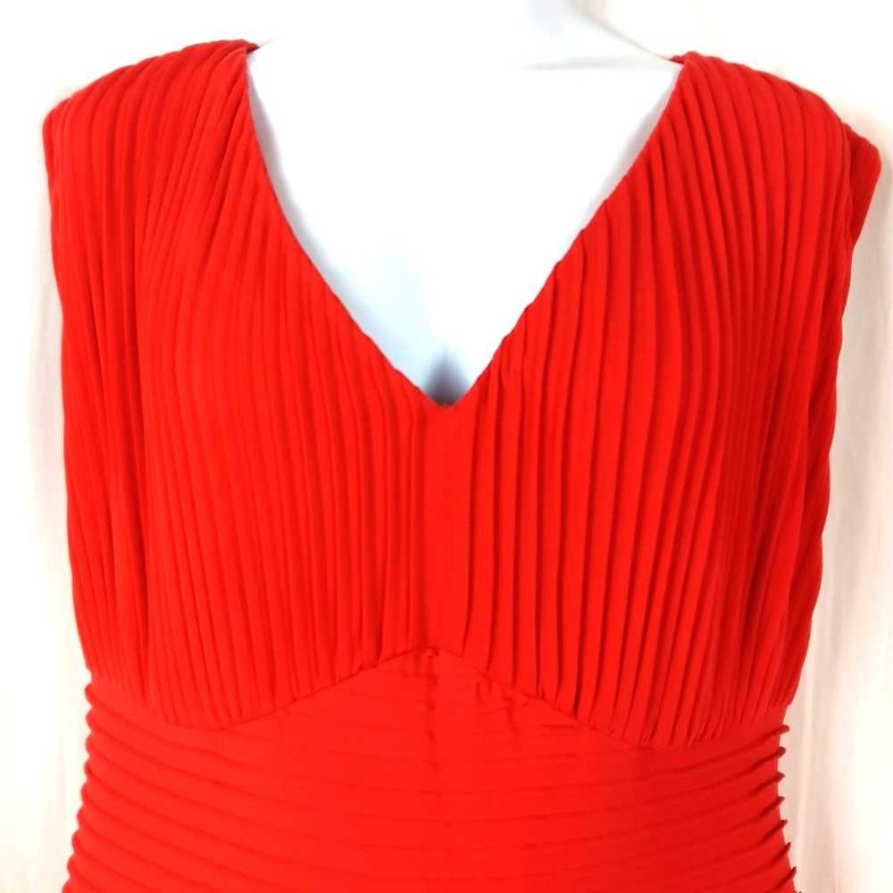 Calvin Klein Red Ribbed Bodycon Dress Size 2X - image 2