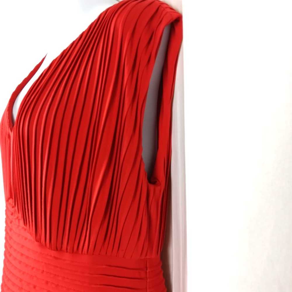 Calvin Klein Red Ribbed Bodycon Dress Size 2X - image 4