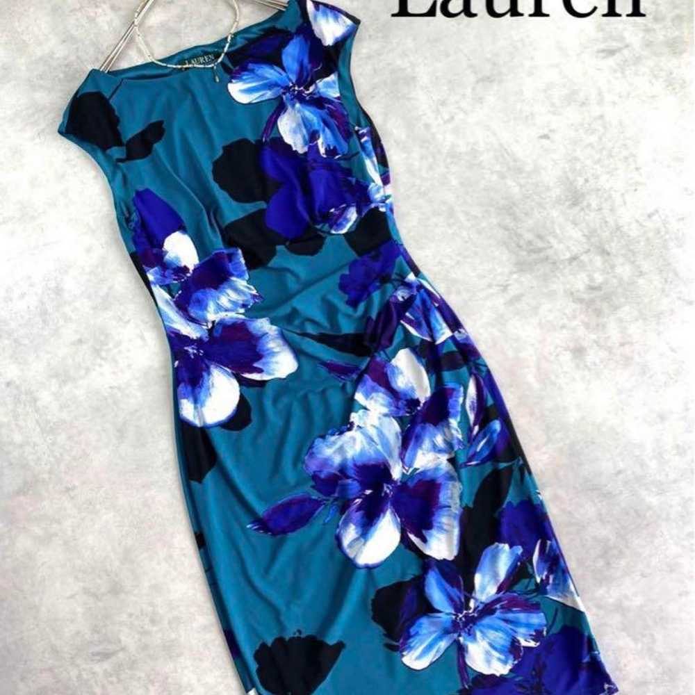 Like-new Lauren Ralph Lauren floral fitted silhou… - image 1