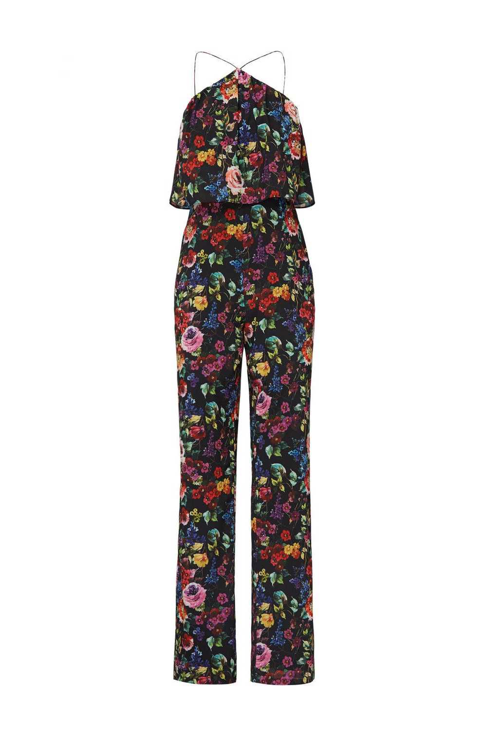 Aidan AIDAN MATTOX Halter Printed Jumpsuit - image 5