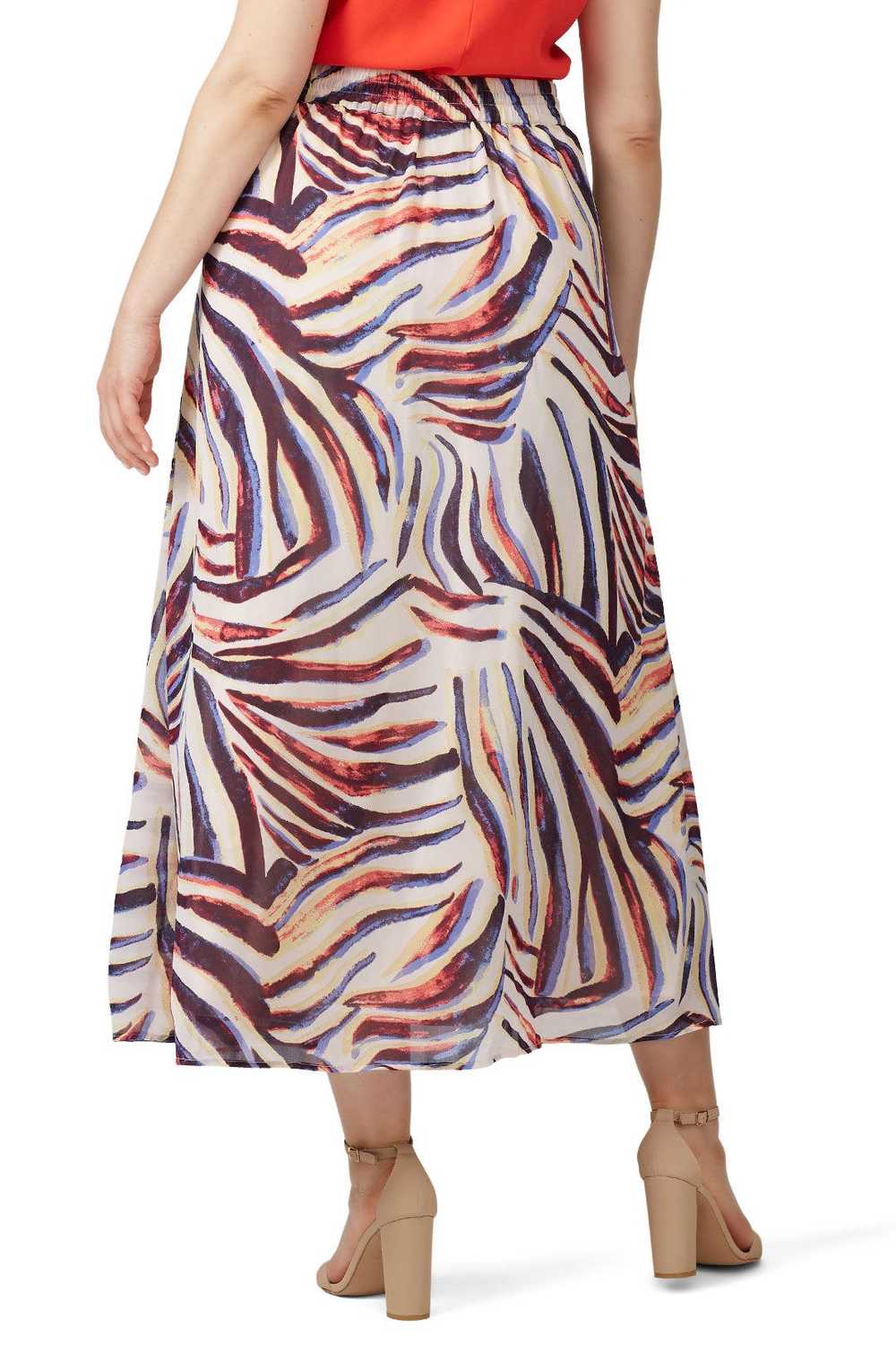 JUNAROSE Multi Printed Midi Skirt - image 3