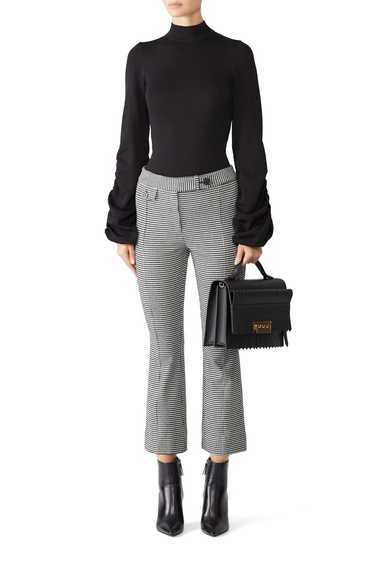 Derek Lam 10 Crosby Gingham Flare Trousers