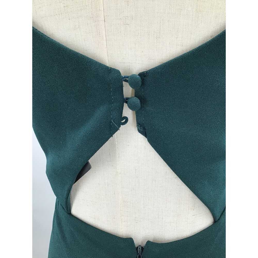 LULU'S SZ M Moments Of Bliss Forest Green Backles… - image 6