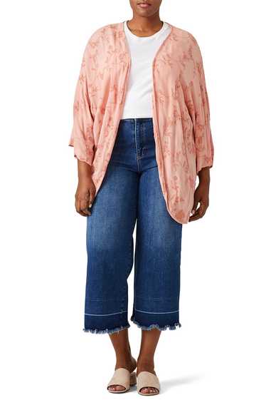 JUNAROSE Blush Floral Kimono