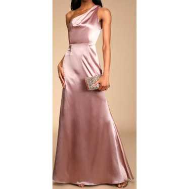 LULU'S SZ M Pink On the Guest List Mauve One-Shou… - image 1