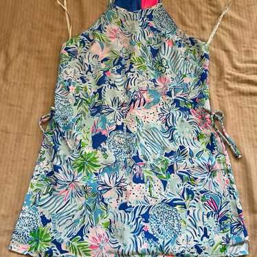 NEW Lilly Pulitzer Pearl fashion Romper Lion Around Size 14 $168