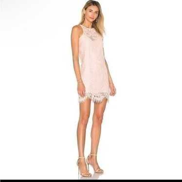 Lovers + friends Caspian lace shift dress