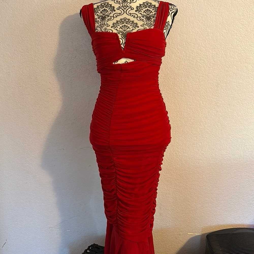 red dress size medium - image 1