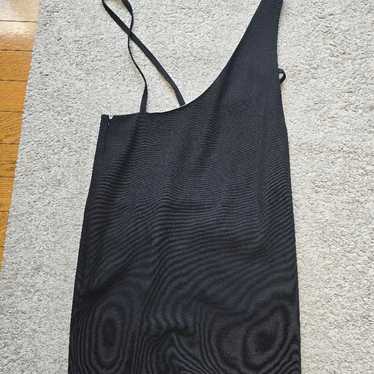 bassike black sleeveless dress - image 1