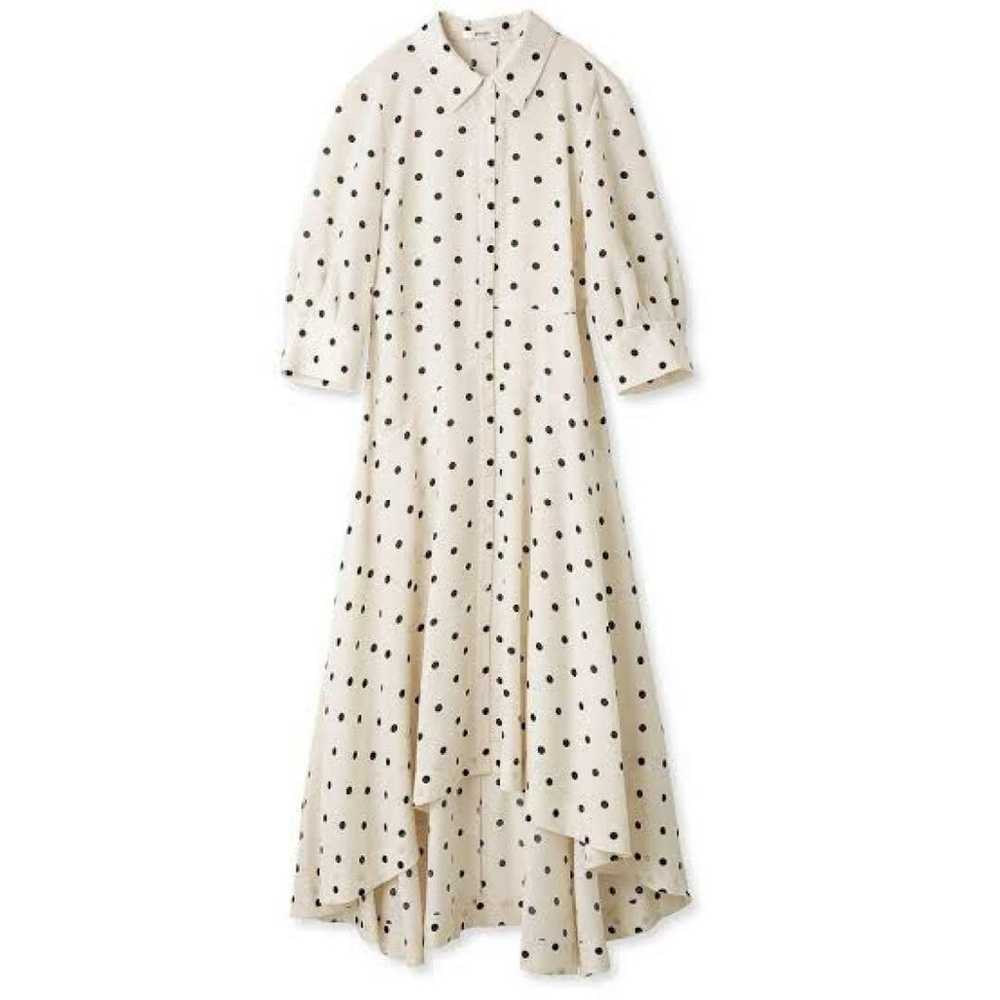 SNIDEL Fish Tail Shirt Print Dress - Dots - image 2